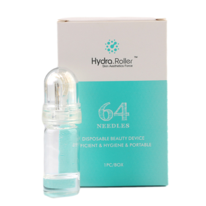 Hydra Roller 64 Titanium Needles - Home Device for Skin Regeneration