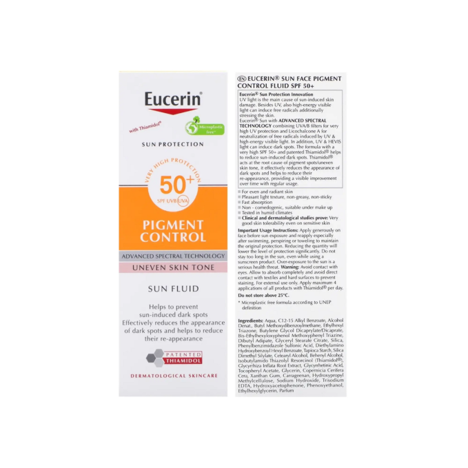 EUCERIN EVEN PIGMENT SUN FLUID SPF50+