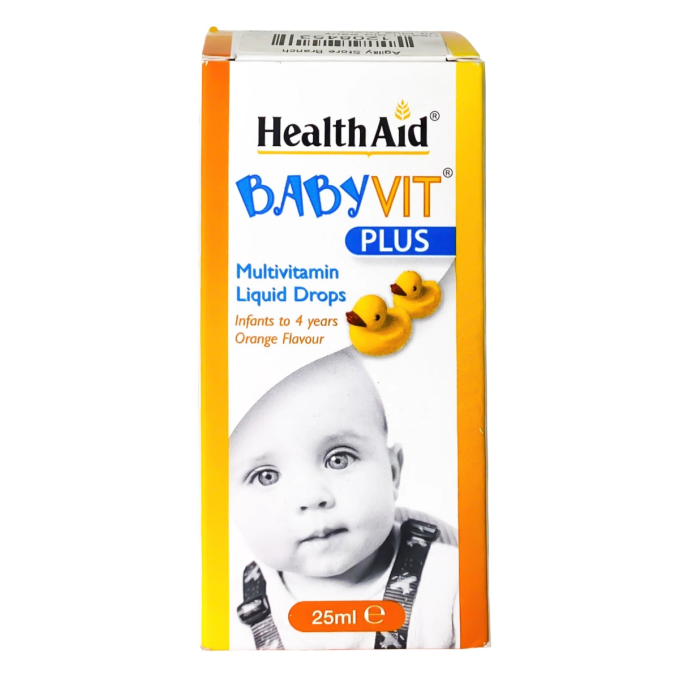 HealthAid BabyVit Plus Multivitamin Liquid Drops 25ml