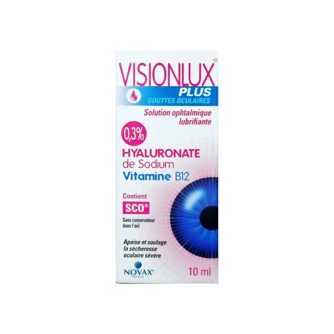 VISIONLUX PLUS EYE DROPS 10ML 1306