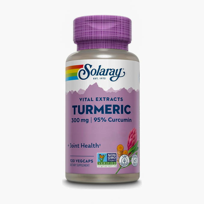 SOLARAY TURMERIC 300MG 60 CAP