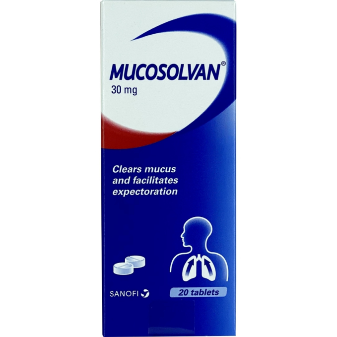 MUCOSOLVAN 30 MG 20 TAB