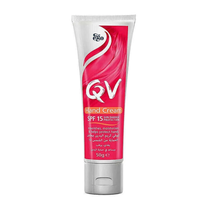 QV Hand Cream SPF 15 - Hydrating and Protective Cream 50g