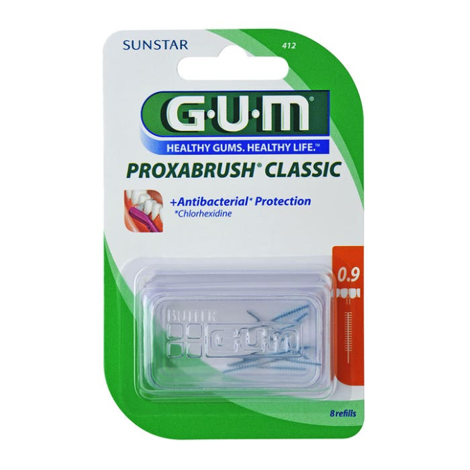 GUM PROXA BRUSH REFILL ULTRA 0.9MM