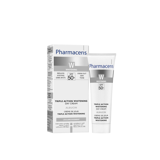 Pharmaceris Whitening Albucin Triple Action Day Cream SPF 50+ - 30ml 