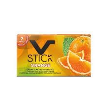 7 STICK ORANGE GUM SUGAR FREE