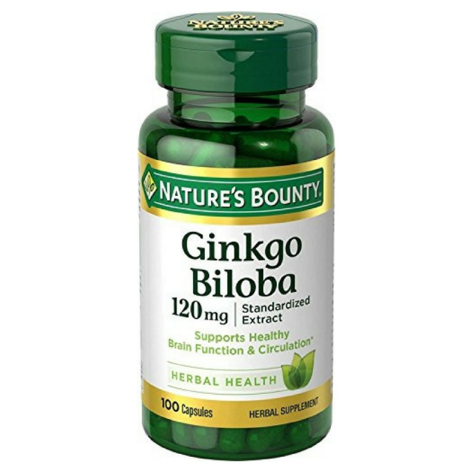 NATURE BOUNTY GINKO BILOBA 120MG