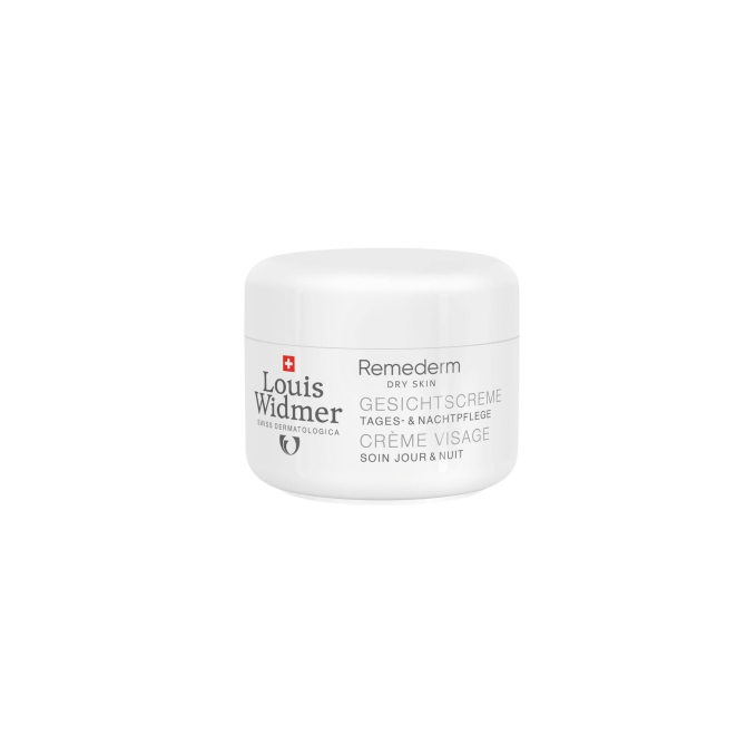Louis Widmer Remederm Face Cream Unperfumed - Day & Night Care for Dry Skin