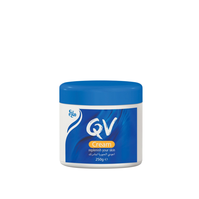 QV Cream 250g Jar - Rich & Emollient Moisturiser for Dry, Sensitive Skin