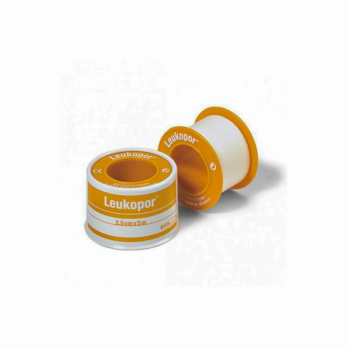 Leukopor Surgical Tape 2.5 Cm X 5 M