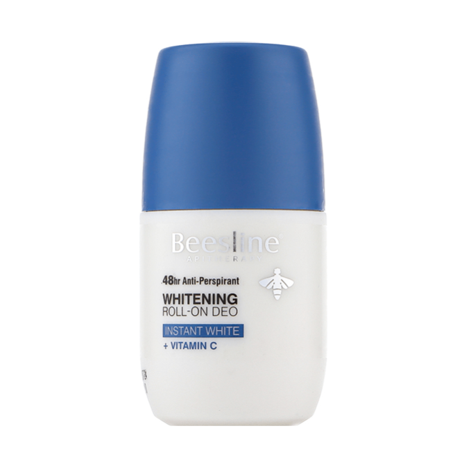 BEESLINE ROLLON DEO WHITENING INISTANT WHITE + VIT C 72hr 50ML