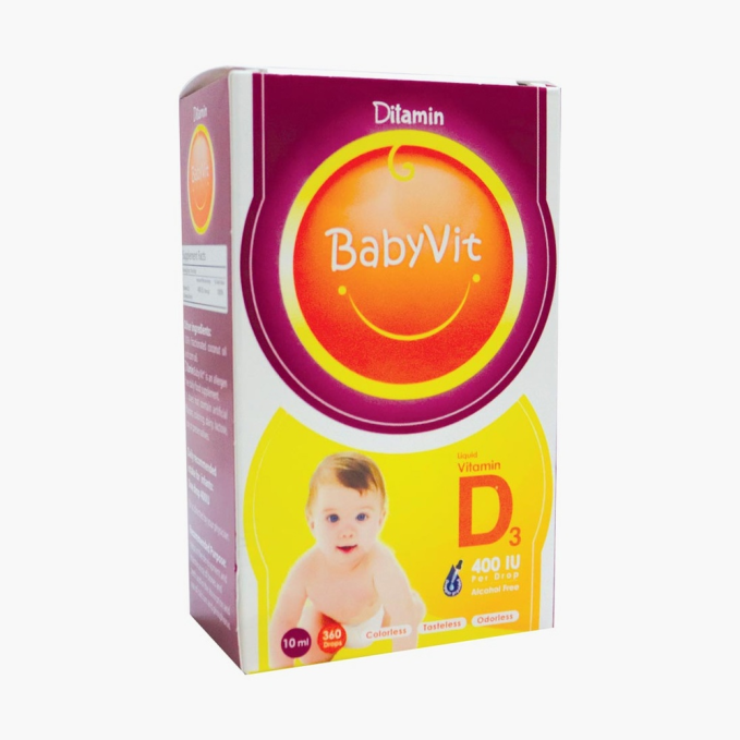 DITAMIN BABYVIT D3 400 IU