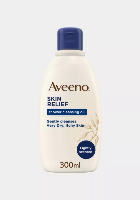 Aveeno Skin Relief Shower Cleansing Oil For Very Dry Skin 300ml