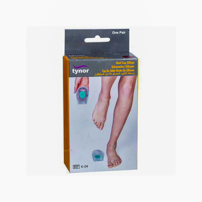 TYNOR HEEL CUP SILICON ( L) K-09