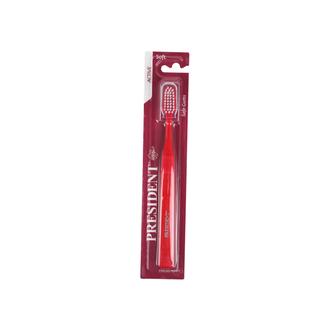 PRESIDENT ACTIVE TOOTH BRUSH ULTRA SOFT