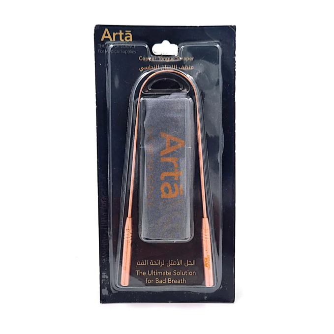 ARTA COPPER TONGUE SCRAPER