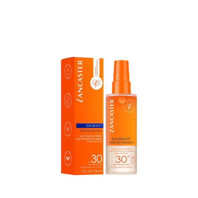 Lancaster Sun Beauty Nude Skin Sensation Sun Protective Water SPF 30 - 150ml Invisible Protection
