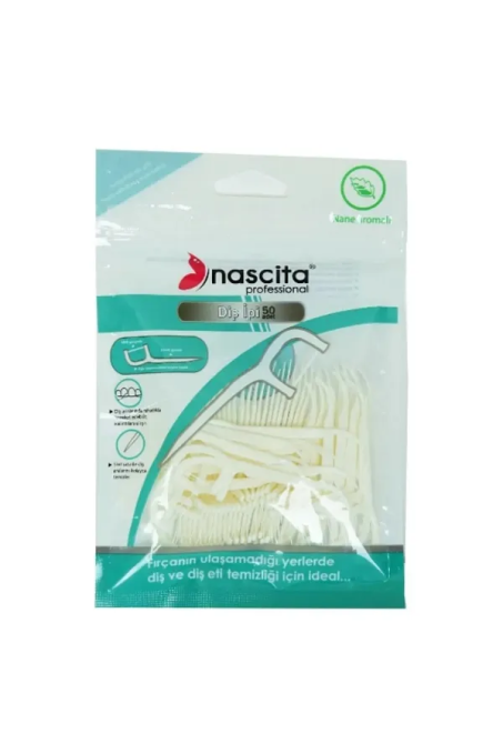 NASCITA DENTAL FLOSS IN BOTTLE 50PCS