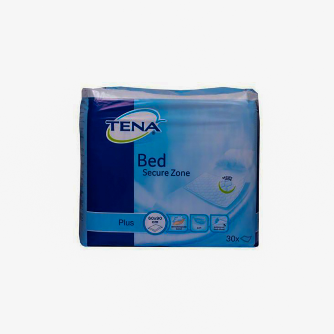 TENA BED PLUS SECURE ZONE 60Ã—90CM 30 PCS