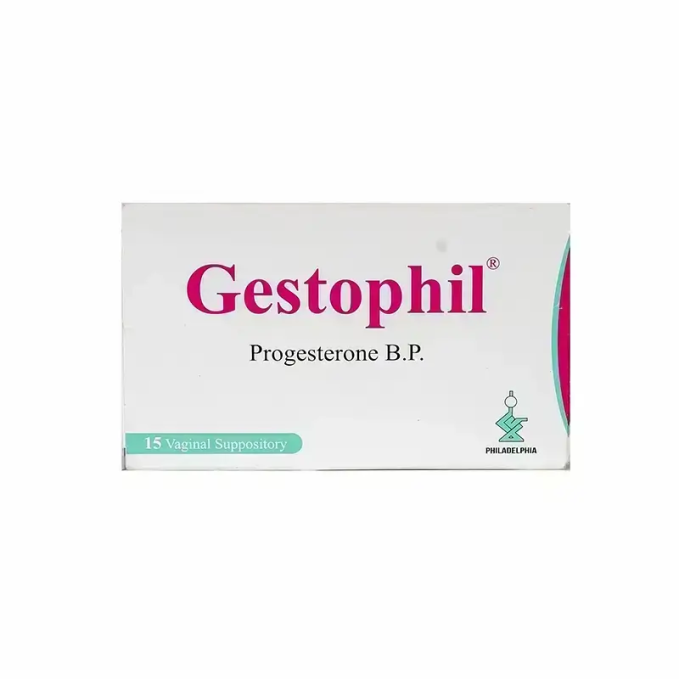 Gestophil 400mg Progesterone 15 OVULES