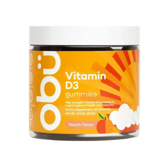OBU VITAMIN D3 60 GUMMIES