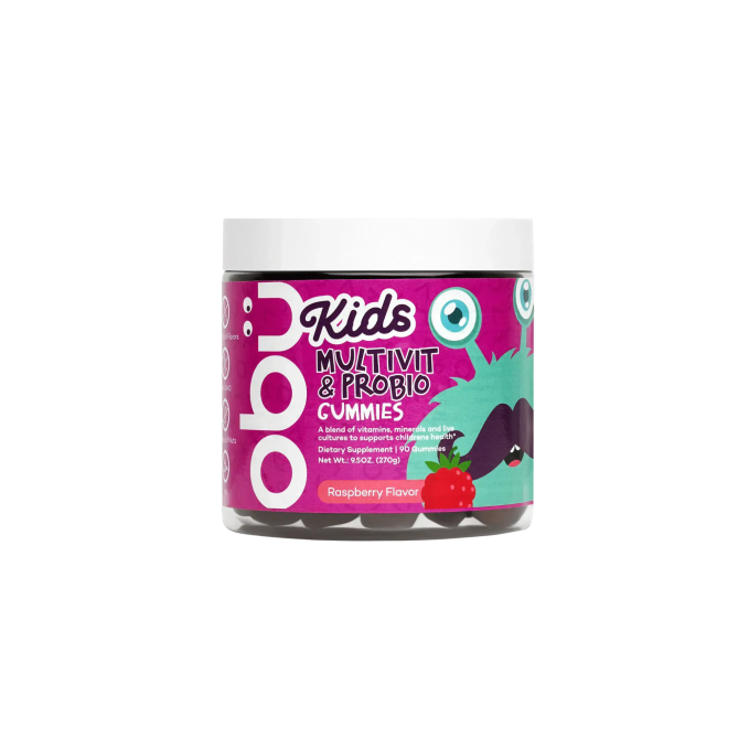 OBU KIDS MULTIVIT & PROBIO 90 GUMMIES