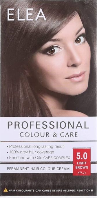 ELEA HAIR COLOR NO. 5.0 LIGHT BROWN