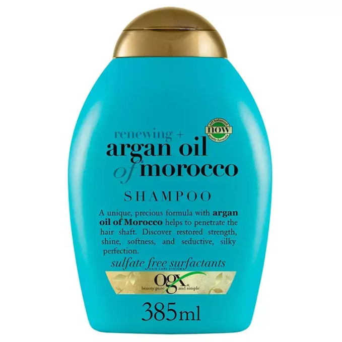 OGX ARGAN OIL EXTRA STRENGHT SHAMPOO 385ML