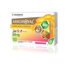 ARKOROYAL JUNIOR ROYAL JELLY 500MG 10 VIALS