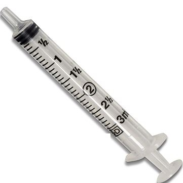 SYRING 3 ML FADOMED 100,S