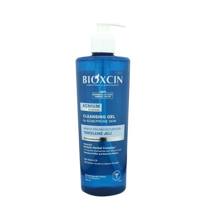 BIOXIN ACNIUM CLEANSING GEL FOR OILY COMBINATION SKIN 500ML