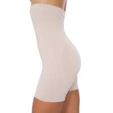 PLIE PREGNANCY HIGH WAIST BERMUDAS ONE SIZE XL- BEIGE
