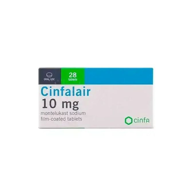 Cinfalair 10 mg 28 Film-Coated Tablets