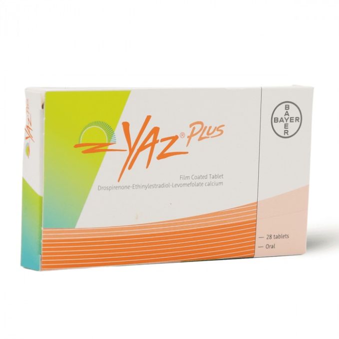 Yaz Plus Birth Control 28 Tablets