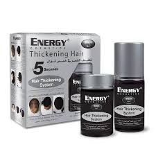 ENERGY HAIR THICKENING SYSTEM KIT BLACK