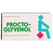 Procto-Glyvenol 10 Suppositories for Hemorrhoids