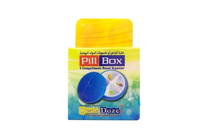 EZY DOSE WEEKLY PILL PLANNER WITH PUSH BUTTONS