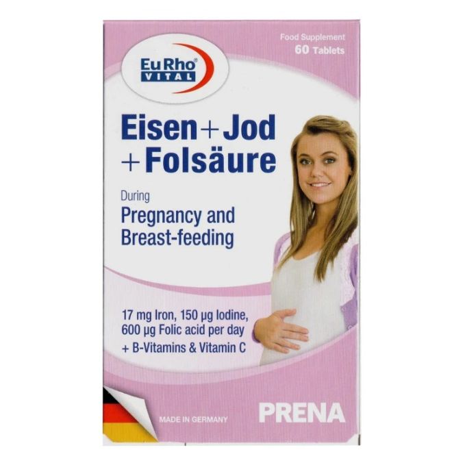 EURHO VITAL EISEN +JOD+IODINE