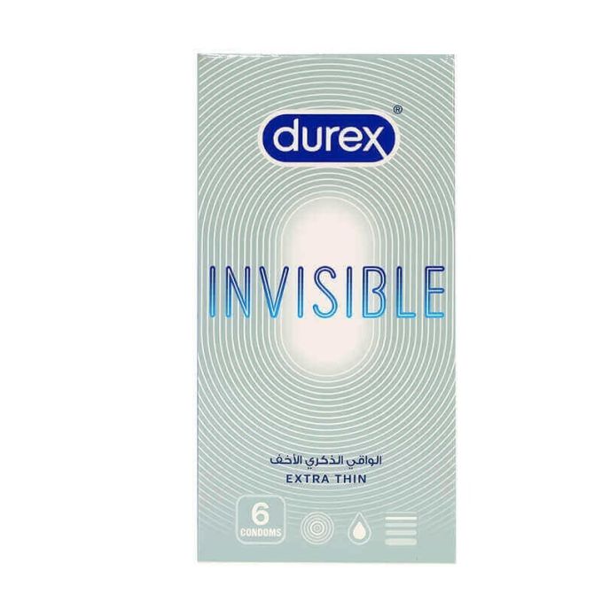 DUREX INVISIBLE 6 S