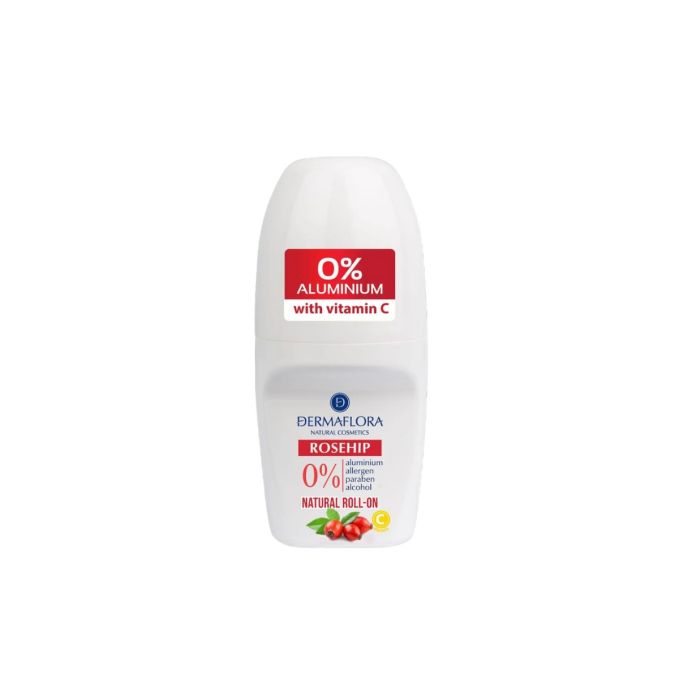 DDERMA FLORA ROSEHIP ROLL ON DEO 50ML