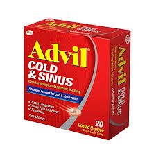 ADVIL COLD & SINUS 20CAPLETS