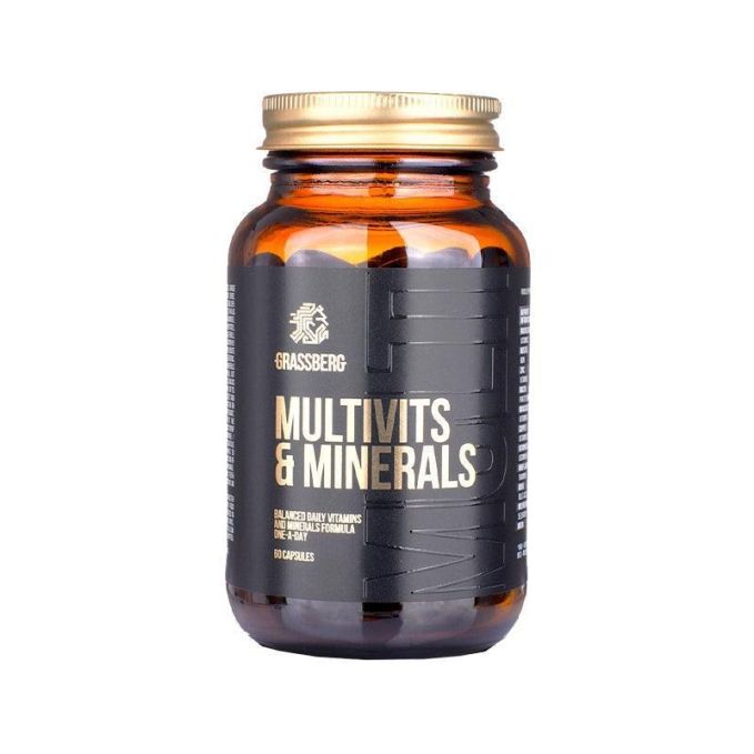 GRASSBERG MULTIVITS&MINERALS 60 CAP