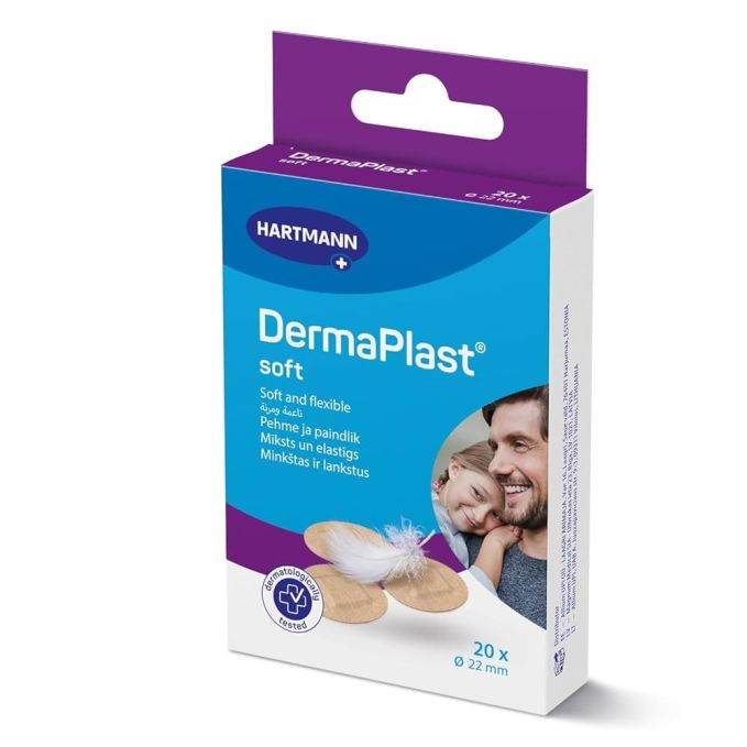 HARTMANN DERMAPLAST SOFT 22 MM 20 P