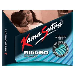 KAMASUTRA RIBBED CONDOMS 3 PIC