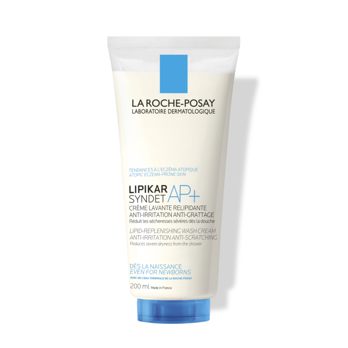 La Roche-Posay Lipikar Syndet AP+ Lipid-Replenishing Wash Cream for Dry Skin 200ml