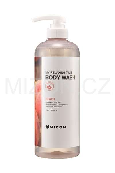 MIZON BODY WASH PEACH 800 ML