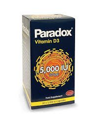 PARADOX VIT D3 5000 IU 60 CAP