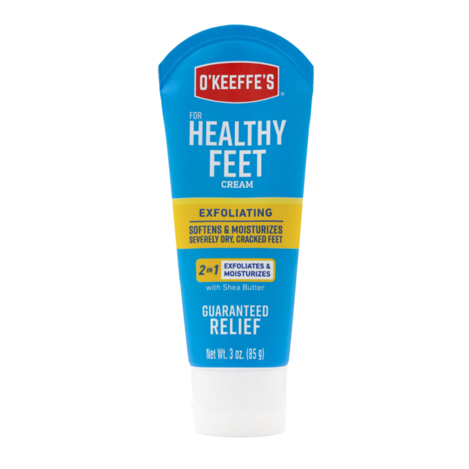 OKEEFFES HEALTHY FEET CREAM 85 G(EXFOLIATING)