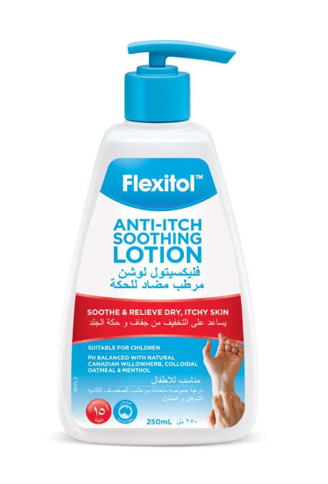 FLEXITOL ANTI ITCH LOTION 250ML