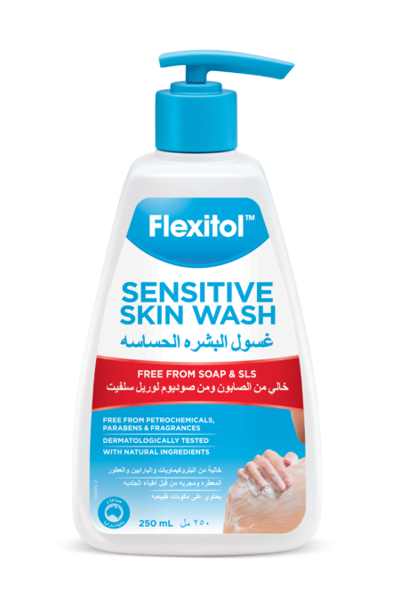 FLEXITOL SENSTIVE SKIN WASH 250ML